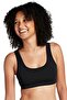 Women's Thick Strap Padded Bustier Half Tank Top Bra Set of 3 - 7