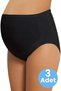 Women's Cotton Flexible Maternity and Maternity Panties Set of 3 - 7
