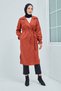 Handle Rubber Detailed Trench Mdr10067 Brown - 4