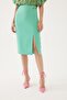 Slim Fit Skirt with Chain Detail - 3