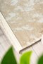 Abstract Patterned Cream Washable Non-Slip Chenille Hallway Living Room Kitchen Carpet 7827 - 3