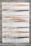 Bohemian Patterned White Multicolor Velvet Carpet Washable Non-Slip Base Runner Hallway Carpet 7913 - 2