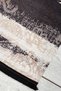 Bohemian Patterned Carpet Black Washable Chenille Machine Carpet Fringed Non-Slip Base Carpet 7513 - 4