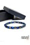 Lapis Lazuli-Hematite Natural Stone Unisex Bracelet