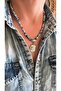 Glass bead design Balance Necklace