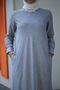 Light Khaki Mediterranean Dress Long Length - 4