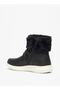 Flora Bella Plush Detail High Cut Boots with Zip Closure - 2