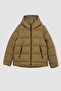 Water Repellent Regular Fit Hooded Zipper Closure Pocket Puffer Puffer Jacket A3163Ax23Wn - 8