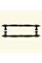 Furniture 160 mm Black Kitchen Cabinet Drawer Cupboard Door Handle Flat Metal Handle Handle Handles - 3
