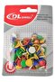 Dl 100 Pieces Colorful Fastener