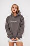 Unisex Oversize Sweatshirt Hoodie Sagittarius Printed Smoked – Hooded, Kangaroo Pocket, 3 Threads