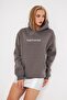 Unisex Oversize Sweatshirt Hoodie Sagittarius Printed Smoked – Hooded, Kangaroo Pocket, 3 Threads - 7