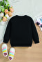 New Season Tennis Player Teddy Bear Printed Oversize Hooded Kids Sweatshirt 14611 - 2