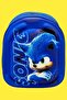 Kindergarten Children Backpack Sonic the Hedgehog Character 3-6 Years Old 5d Embossed Eva Fabric School Bag