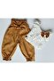 Baby Girl Cinnamon Bustier Pants Set - 3
