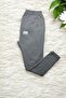Unisex gray winter leggings Fleece-Lined comfortable soft mesh thick underwear leggings gray - 2