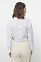 Ecru Side Belt Buckle Detailed Fitted Waist Fitted Woven Shirt Twoaw25Go00043 - 5