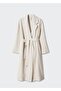 100% Linen Flap Trench Coat - 3