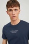 Jack&jones12217167 0 Collar Men's T-shirt - Navy Blue - 5