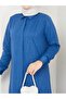 Plus Size Jacquard Long Shirt and Trousers Set - Seasonal - 2