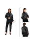Oversize Deri Ceket - 5
