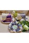 Column Porcelain Hand Painting Set of 2 Coffee Cups - 4