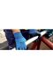 Blue 1 Pair - Polyester Knitted Nitrile Construction Gloves - No:10 Gloves Zebra Pn5 - 7