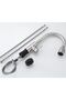 Kitchen Faucet - Sink Faucet Chrome Color Spiral Stainless Steel 360 Degree Rotatable Body - 3