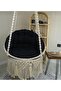 Single Person Macrame Swing Cushion "Swing Is Used for Visual Purpose" - 2