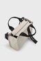Women's Canvas Handle Detailed Crossbody Bag - 4
