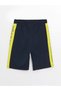 LCW Kids Elastic Waist Fenerbahçe Printed Boys' Shorts - 3