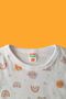 Short Sleeve Patterned Kids Pajamas Set#printingchildspjimatakım#sunpatternlipjamas#laundry garden - 5