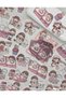 Cute Girl and Her Lovely Friends Large Size 27Pcs Transparent Pink Package Pet Sticker/Label/Decal - 2