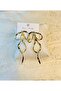 Fashion Anti Tarnish Ribbon Earrings - 2