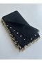 Handcrafted writing edge beaded cheesecloth dowry pocketing daily