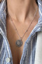 You Are My Lucky Star Medallion Chain Necklace - 2