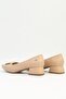 ® |   Pc-54208 Women's Beige Short Heeled Shoes - 3