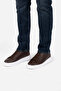 Brown 100% Genuine Leather Ultra Comfortable Men's Casual Shoes Luass25Al0040 - 4