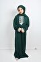 Girls' Seasonal Non-Sweating Ferace Prayer Dress - 4