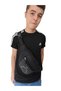 Unisex Black Colored Shoulder and Waist Bag with Adjustable Wide Shoulder Strap - 2