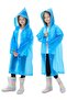 Children's Windproof Hooded Raincoat Eva Raincoat 8-12 Years Old - 4