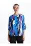 LCW Grace Crew Neck Print Women's Blouse