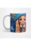 Red Cocker Spaniel Starry Night Mug, Gift, Dowry, Presentation