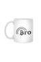 Bro Bitcoin BTC Crypto Cryptocurrency Wallstreetbets White Cup