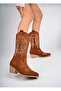 Women's Cowboy Boots Suet Embroidered - 2