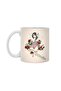 Wild Rose Pin up White Mug, Gift, Dowry, Presentation