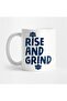 Rise and Grind Dumbell Mug, Gift, Dowry, Presentation
