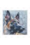 كوب رسم فني بلجيكي من Malinois Fine Art، هدية، مهر، حامل عرض - 2