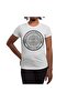 Mandala Lotus Yoga Inspired Unisex White T-Shirt - 3