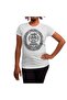 Pumpkin Lady Portrait Patterned Unisex White T-Shirt - 5